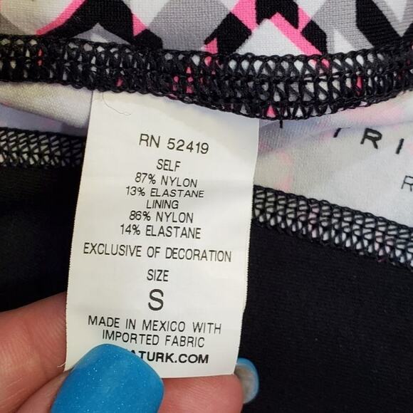 TRINA Turk Yoga Relaxation Exercise workout athletic leggings size Small - Picture 10 of 11